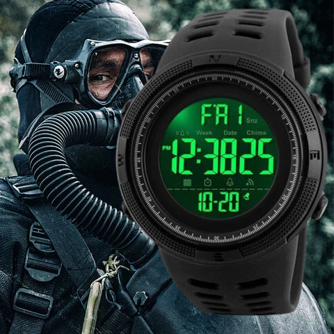 RELOJ SKMEI ORIGINAL 1252 NEGRO DRO - P