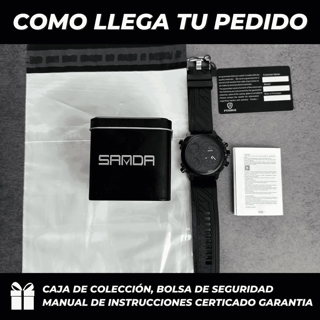 RELOJ SANDA 3002 NEGRO - P