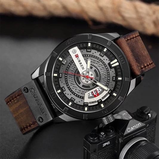 RELOJ  CUERO IMPERIAL - p