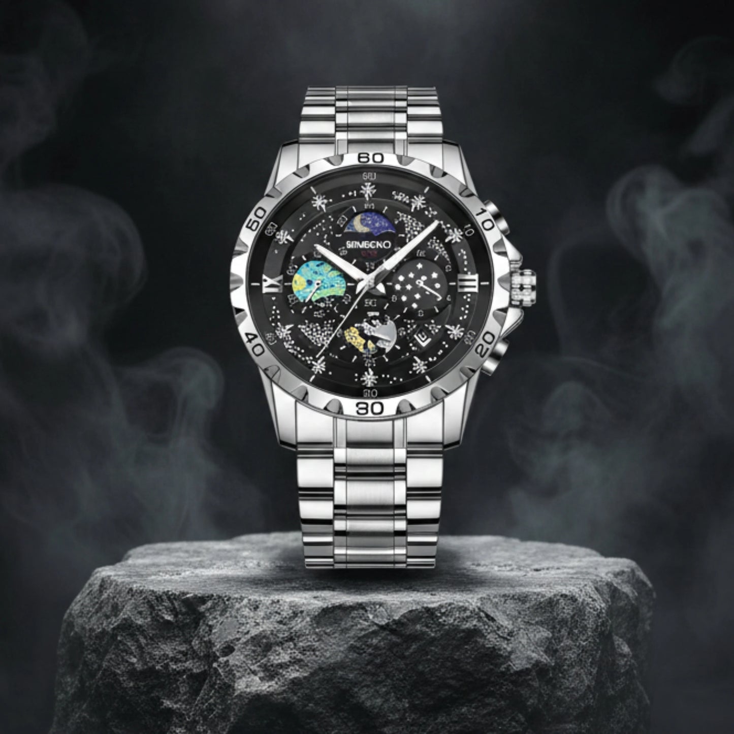 RELOJ BINBOND B3225 FASE LUNAR