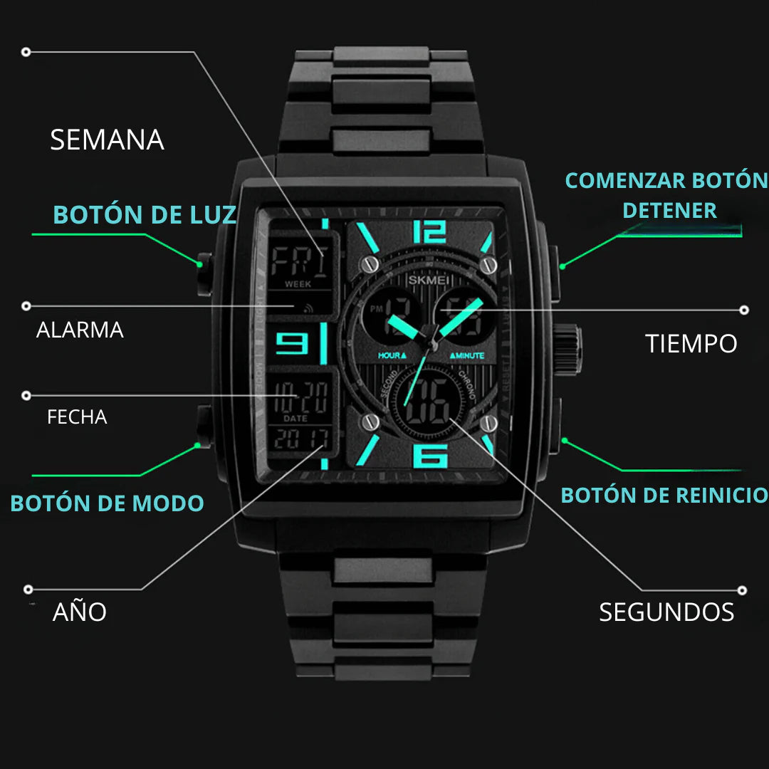 RELOJ SKMEI 1274 NEGRO - P