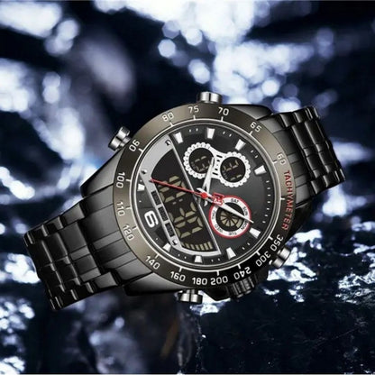 RELOJ FOSIL NEGRO