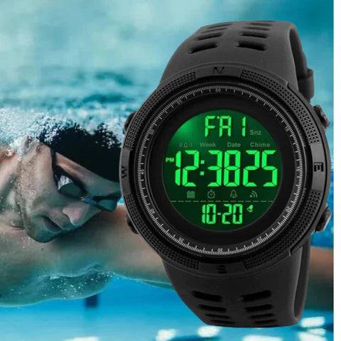 RELOJ SKMEI ORIGINAL 1252 NEGRO DRO - P