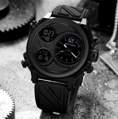 COMBO SANDA 3002 Y SKMEI 1251