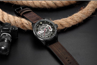 RELOJ  CUERO IMPERIAL - p